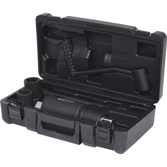 1 inch universal torque multiplier set, 5-piece 32+33 mm - Universal torque multiplier