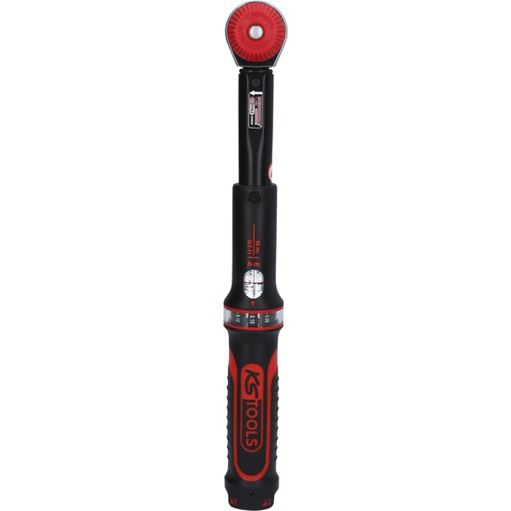 1/4 inch ERGOTORQUE precision ratchet torque wrench, rotary knob, 1-5 Nm - ERGOTORQUE&reg; precision torque wrench