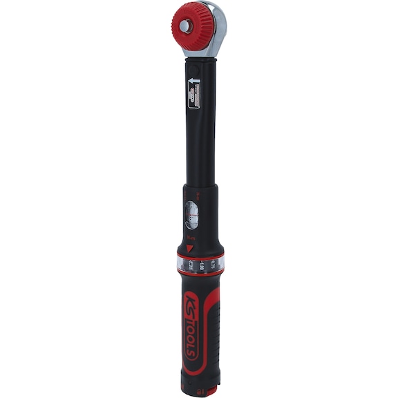 3/8 inch ERGOTORQUEprecision ratchet torque wrench, rotary knob, 10-50 Nm - ERGOTORQUE&reg; precision torque wrench