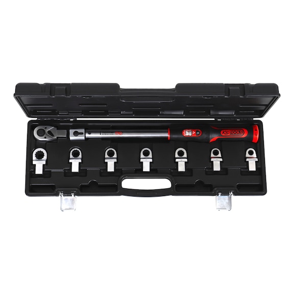 14x18mm INFINITOOL socket torque wrench set 20-200Nm, 9-piece - INFINITOOL Ratchet Torque Wrench