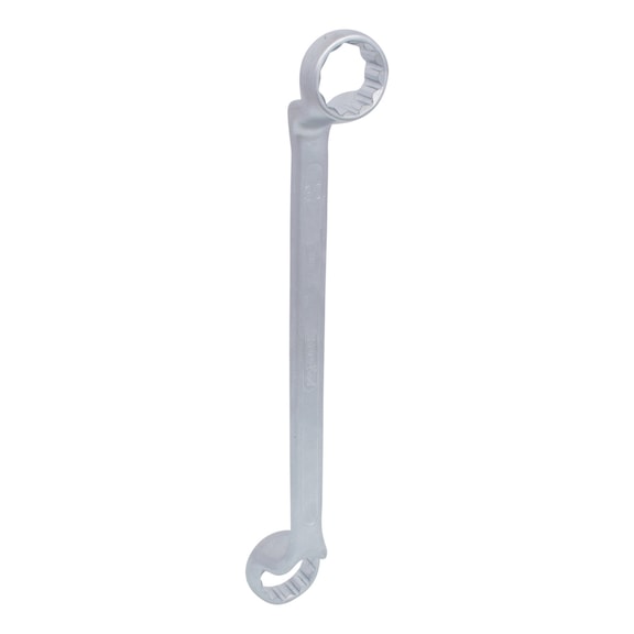 KS TOOLS Double ring spanner, offset, 30x36 mm - Double ring spanner, offset