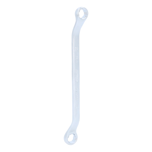 RESCUEpower double ring spanner, offset, 10x11 mm - RESCUEpower double ring spanner