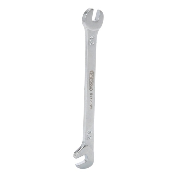 KS TOOLS Doppelmaulschl&uuml;ssel,15 Grad ,75 Grad 3,2mm - Doppel-Maulschl&uuml;ssel