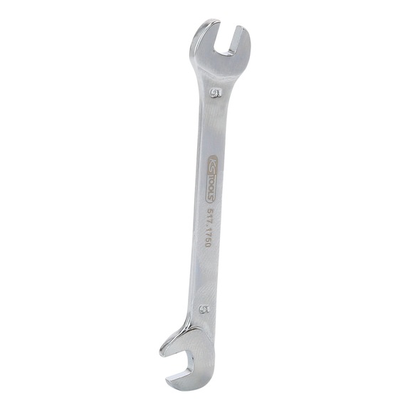 Combination wrench, 15 degrees, 75 degrees, 5 mm - Double open-end spanner