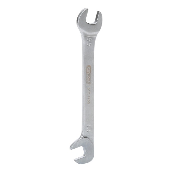 KS TOOLS Doppelmaulschl&uuml;ssel,15 Grad ,75 Grad 5,5mm - Doppel-Maulschl&uuml;ssel