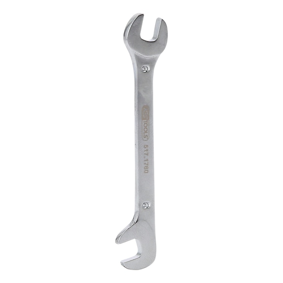 KS TOOLS Combination wrench, 15 degrees, 75 degrees, 6 mm - Double open-end spanner