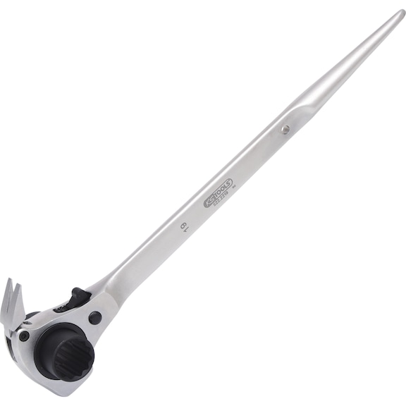 4-in-1 scaffolding wrench, 19x22mm - Scaffolding wrench