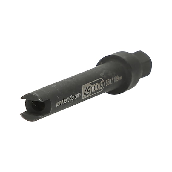 Bit socket for air conditioning fixed throttle, 65.0 mm - Socket wrench insert (metal box)