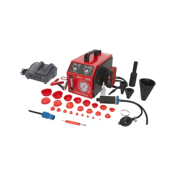 KS TOOLS Fog machine for leak detection, with 2 Ah battery, 36 pieces - Measuring device, testing device Special cases (other)