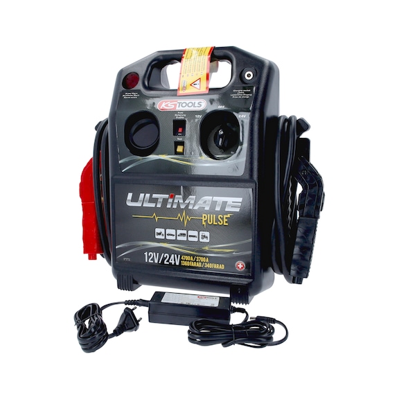 12 V / 24 V capacitor booster – mobile jump starter 4700 A / 3700A - Motor vehicle (parts, other)