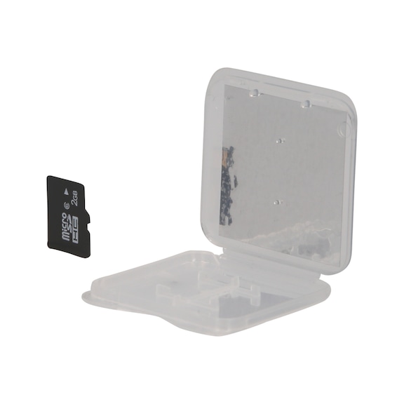 microSD memory card, 2 GB - Hand tool (parts)