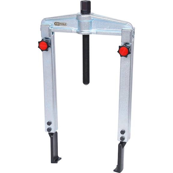 KS TOOLS Quick-release universal puller, 2 arms, 25–130 mm, 250 mm - Universal puller, 2-armed