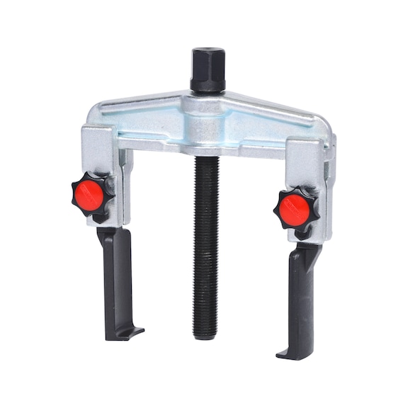 Quick-release universal puller, 2-arm, slim, 20-90 mm, 100 mm - Universal puller, 2-armed