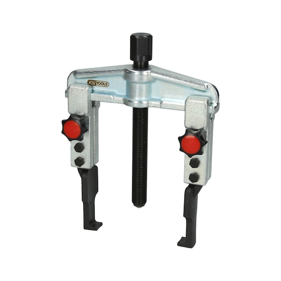Quick-release universal puller, 2 arms, 20–90 mm, 120 mm, 2.5 t - Universal puller, 2-armed