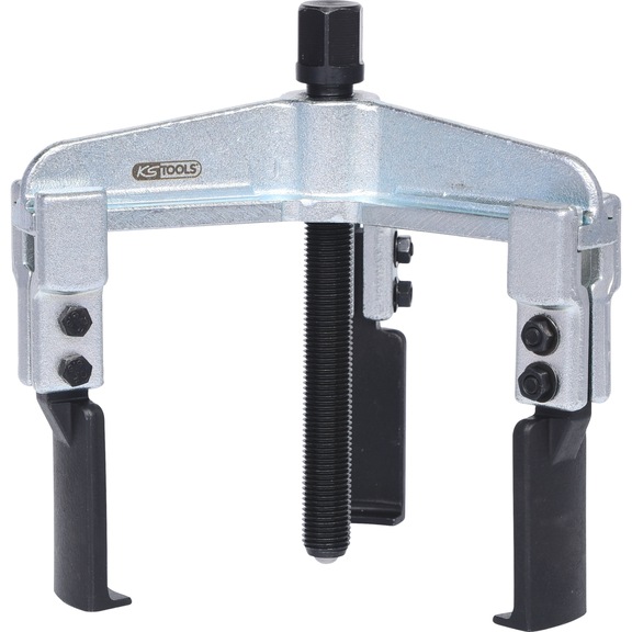 KS TOOLS Universal puller, 3-armed with slim hooks, 25-130 mm, 100 mm - Universal puller, 3-armed