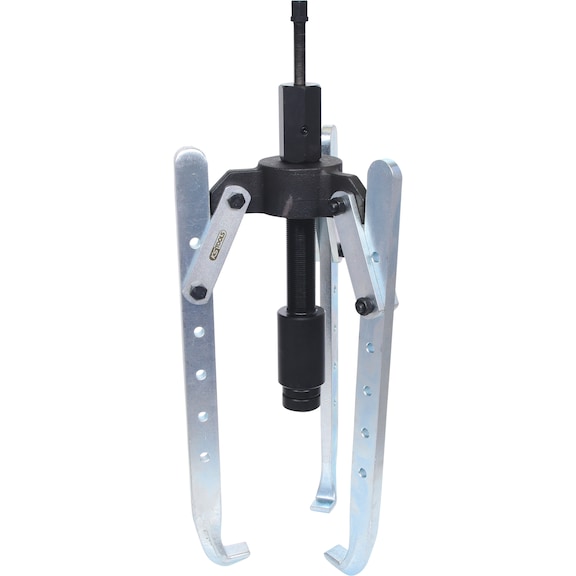 Hydraulic universal puller, 3-armed, 50–350 mm, 335 mm - Universal puller, 3-armed