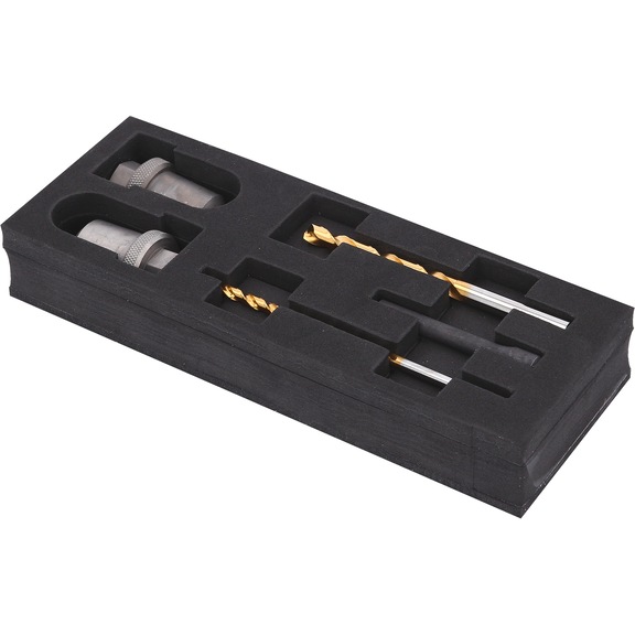 KS TOOLS Drill-out set for clamping screw M10 - Screw, nut (other)