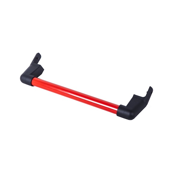 Steel handle with plastic mounts, front left, rear right - Hand tool (parts)