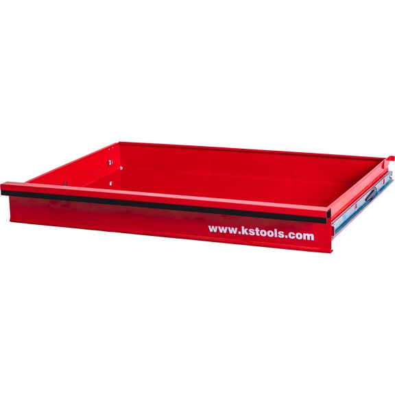 KS TOOLS Schublade mit Website und Kugelf&uuml;hrung zu Werkstattwagen P10/P15, 568x398x65 mm - Laufschiene Schublade & Schubladen