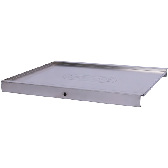 Stainless steel worktop for workshop trolley P25 - Worktop for workshop trolley