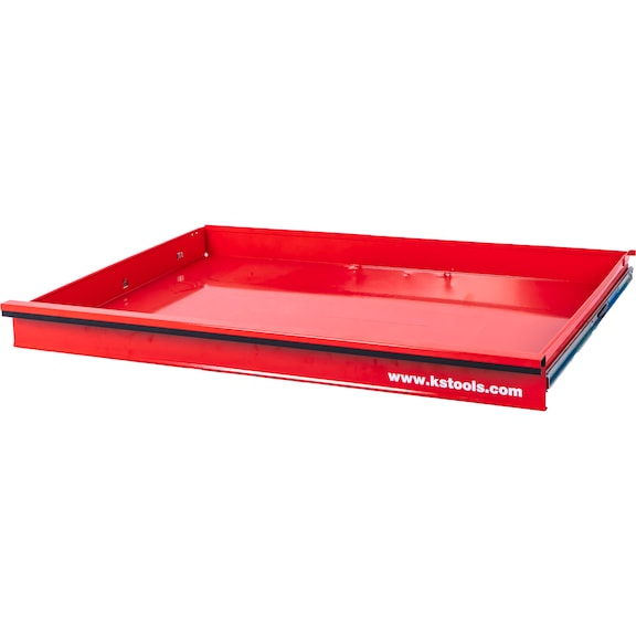 Drawer with website and ball bearing guide for workshop trolley P20/P30, 785x568x65 mm - Drawer organisation materials (workshop equipment, parts)