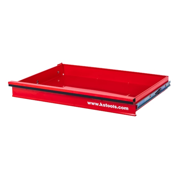 KS TOOLS Drawer with website and ball bearing guide for workshop trolley P35, 568x398x65 mm - Drawer organisation materials (workshop equipment, parts)