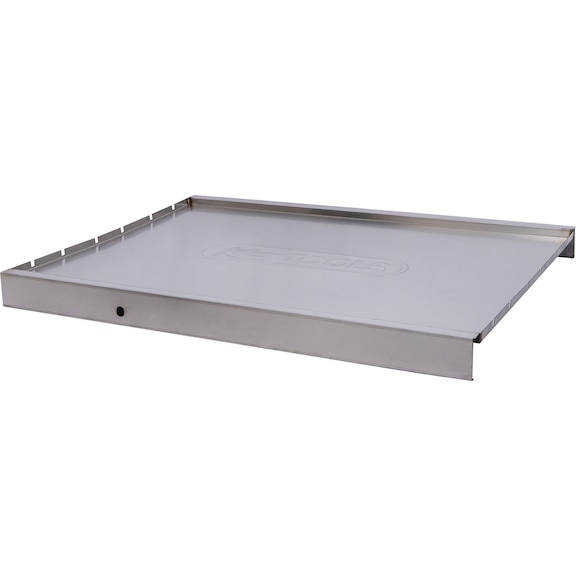 Stainless steel worktop for workshop trolley P35 - Worktop for workshop trolley