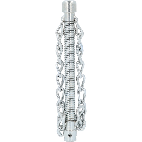 Chain slinger head with smooth chain, 2 chains D: 30 mm, 16 mm - Sewer cleaning, renovation (sewer work)