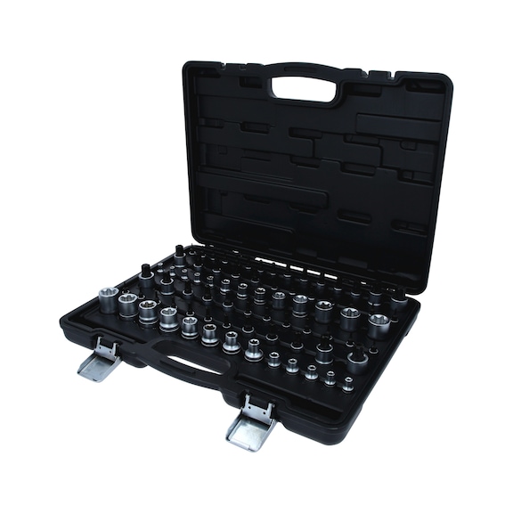 1/4 inch, 3/8 inch, 1/2 inch TX socket wrench set, 77-piece - Other socket wrenches
