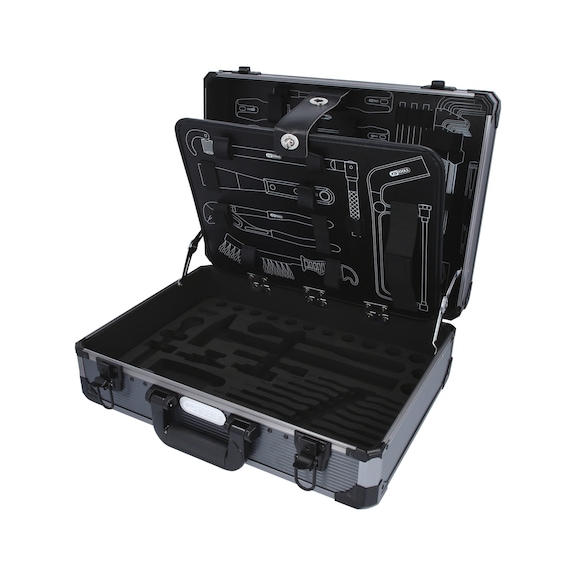 KS TOOLS Aluminium-Leerkoffer f&uuml;r 911.0695 - Aluminium-Leerkoffer