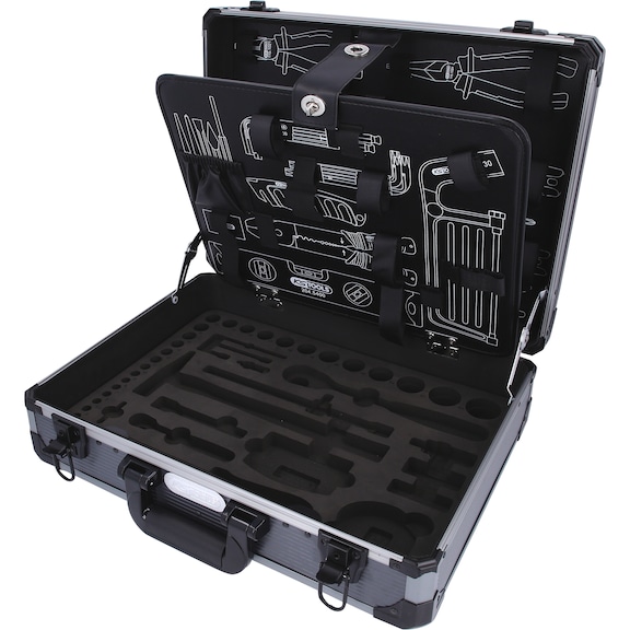 Empty aluminium case for 911.0727 - Empty aluminium case