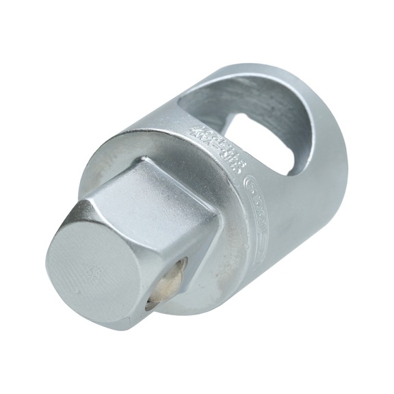 3/8 inch sliding piece/magnification adapter, 3/8 inch Fx1/2 inch M on hanger - Extension piece