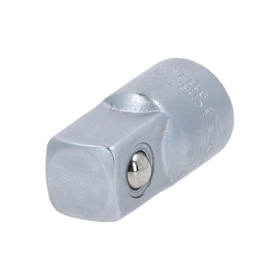 1/4 inch extension adapter, 1/4 inch F x 3/8 inch M on hanger - Extension piece