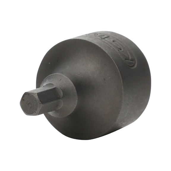 1/4 inch hex socket bit socket, 3 mm, extra short - 1/4 inch hex socket bit