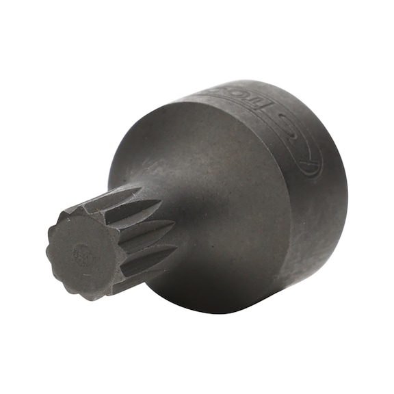 1/4 inch bit socket XZN, M6, extra short - 1/4 inch bit socket XZN