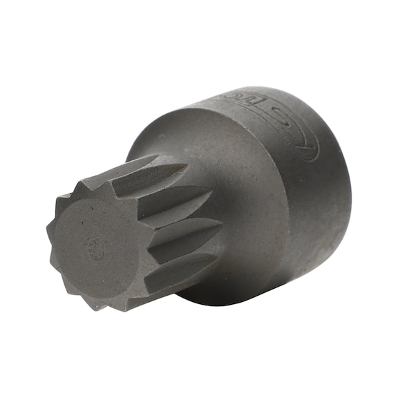 1/4 inch bit socket XZN, M9, extra short - 1/4 inch bit socket XZN
