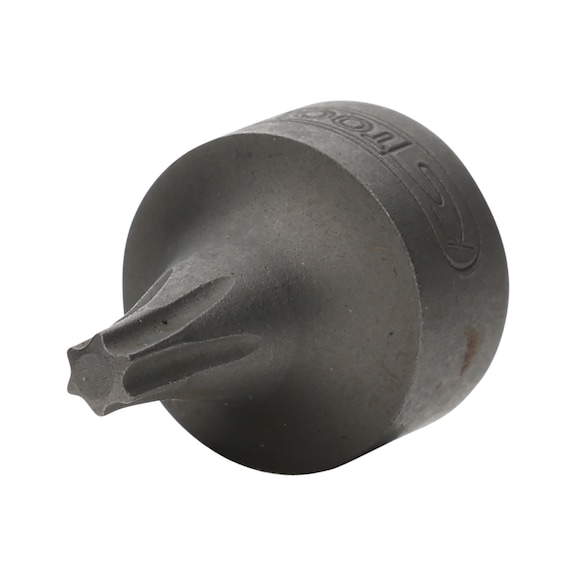 1/4 inch TX bit socket, T15, extra short - 1/4 inch Torx bit socket
