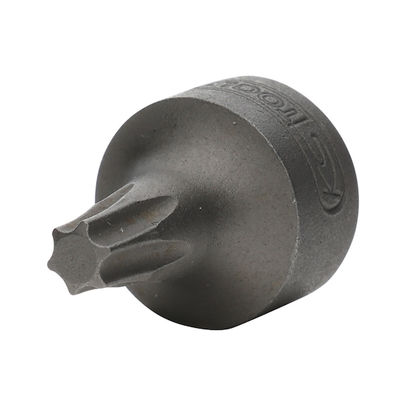 1/4 inch TX bit socket, T25, extra short - 1/4 inch Torx bit socket