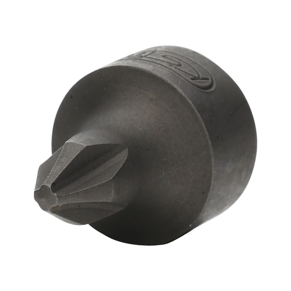 KS TOOLS 1/4 inch bit socket, PH2, extra short - 1/4 inch bit socket PH