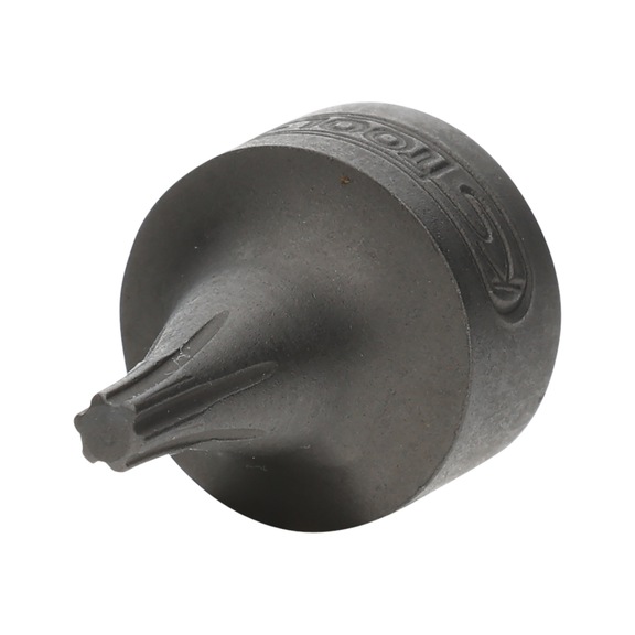 1/4 inch TXPlus socket bit, IP10, extra short - 1/4 inch TorxPlus bit socket