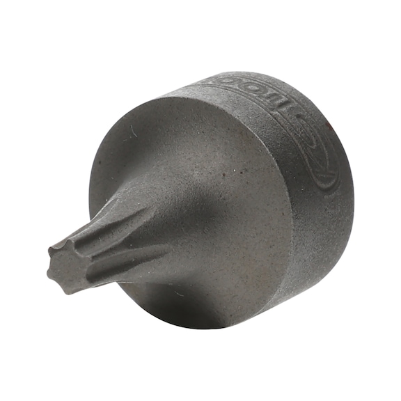 1/4 inch TXPlus socket bit, IP15, extra short - 1/4 inch TorxPlus bit socket