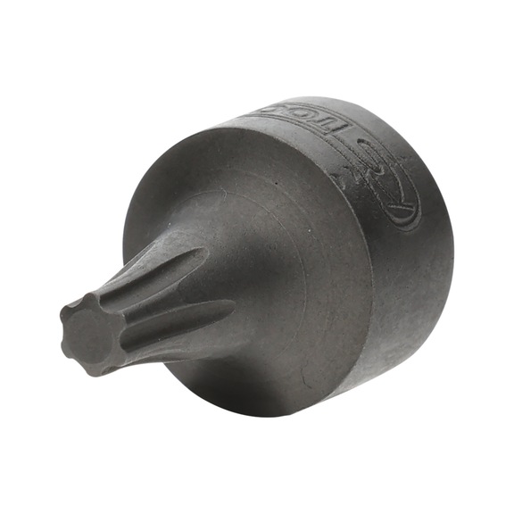 1/4 inch TXPlus socket bit, IP20, extra short - 1/4 inch TorxPlus bit socket