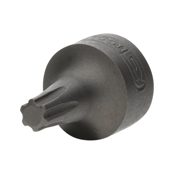 1/4 inch TXPlus socket bit, IP25, extra short - 1/4 inch TorxPlus bit socket