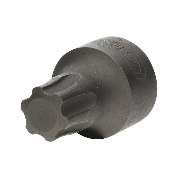 1/4 inch TXPlus bit socket, IP45, extra short - 1/4 inch TorxPlus bit socket