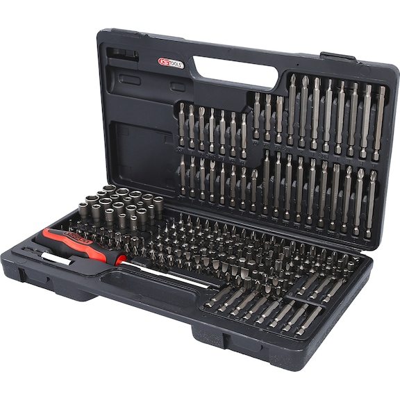 KS TOOLS 1/4 inch bit set, 208 pieces - Bit set