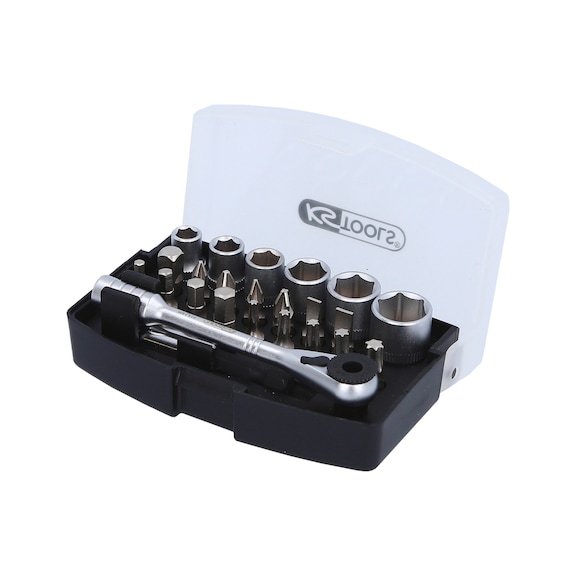 1/4 inch bit set, 24 pieces - Bit set