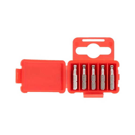 1/4 inch hexagon socket bit, 25 mm, ball head, 3/16 inch, pack of 5 - 1/4 inch hexagon socket bit, ball head