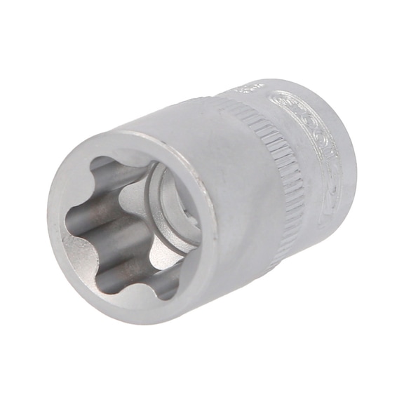 1/2 inch TX E socket, E22 911.4325 - 1/2 inch Torx E socket