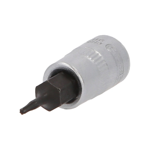 1/4 inch TX bit socket, T6 on hanger - 1/4 inch Torx bit socket