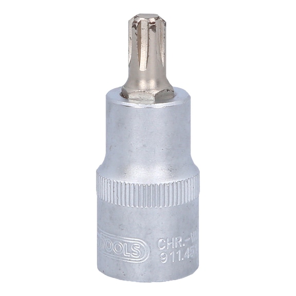 Bit socket for RIBE screws, M8, length 55 mm - Bit socket for RIBE screws